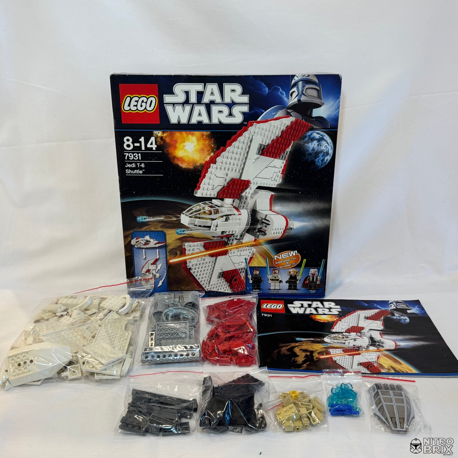 LEGO Star Wars 7931 T-6 Jedi Shuttle