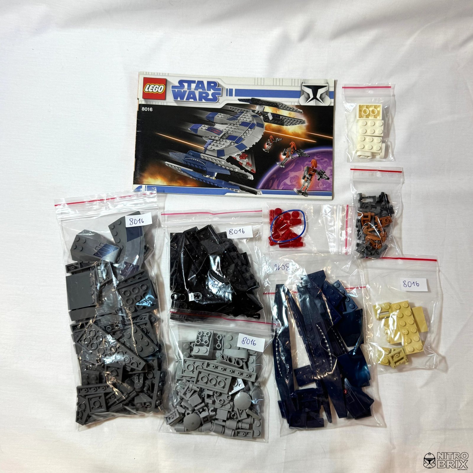 LEGO Star Wars 8016 Hyena Droid Bomber
